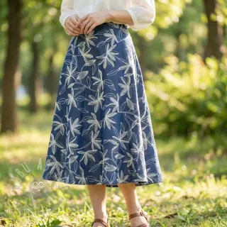 Pamuk JEANS Embroidery Flowers white