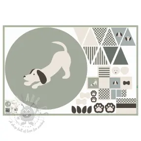 Pamuk Dog PANEL digital print
