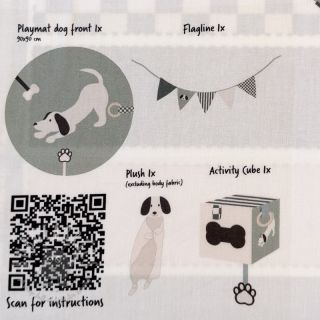 Pamuk Dog PANEL digital print