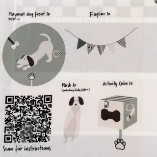 Pamuk Dog PANEL digital print
