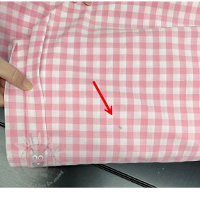 Pamuk Check rosa 2nd class