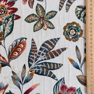 Dekorativna tkanina jacquard Neroli allover blanc