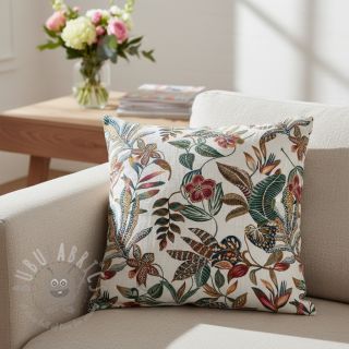 Dekorativna tkanina jacquard Neroli allover blanc