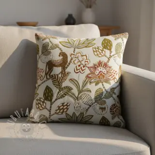 Dekorativna tkanina jacquard Soliman allover blanc