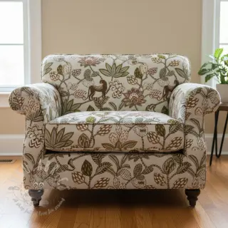 Dekorativna tkanina jacquard Soliman allover blanc