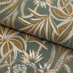 Dekorativna tkanina jacquard Moranto allover kaki