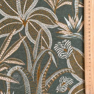 Dekorativna tkanina jacquard Moranto allover kaki