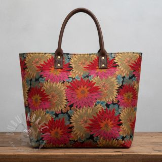 Dekorativna tkanina jacquard Matcha allover rouge