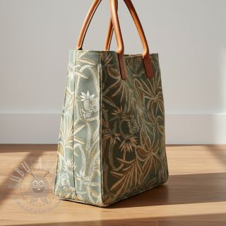 Dekorativna tkanina jacquard Moranto allover kaki