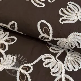 Pamuk EMBROIDERY Loom En Light brown