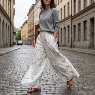 Pamuk EMBROIDERY Loom En Light off white