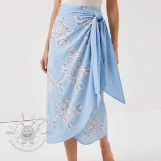 Pamuk EMBROIDERY Loom En Light baby blue