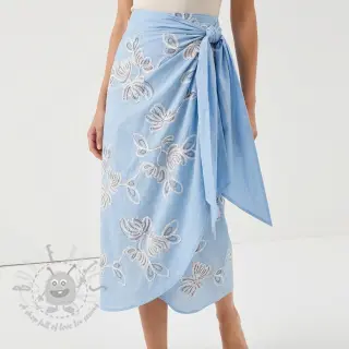 Pamuk EMBROIDERY Loom En Light baby blue