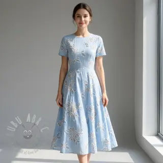Pamuk EMBROIDERY Loom En Light baby blue