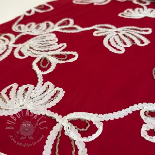 Pamuk EMBROIDERY Loom En Light red