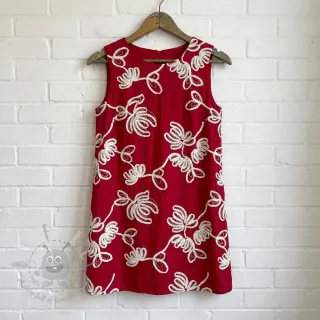 Pamuk EMBROIDERY Loom En Light red