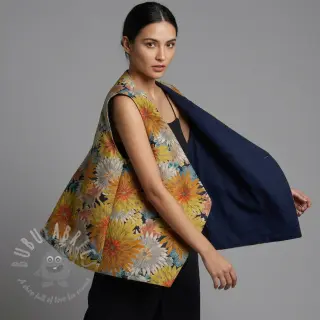 Dekorativna tkanina jacquard Matcha allover peanut