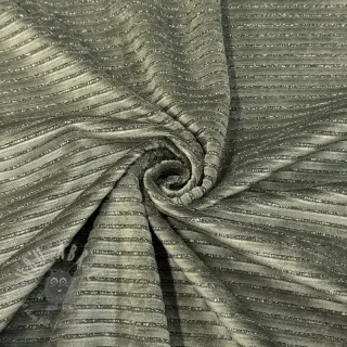 Samet VELVET LUREX Stripe camo green