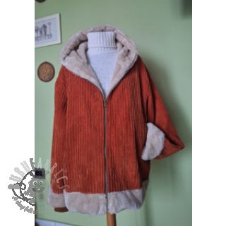 Rastezljivi baršun Cofur fleece brick