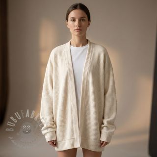 Pletenina Angora honey off white