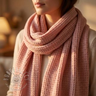 Pletenina Angora honey baby pink