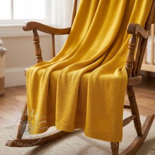 Pletenina BABY KNIT ochre