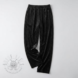 Samet VELVET LUREX Stripe black