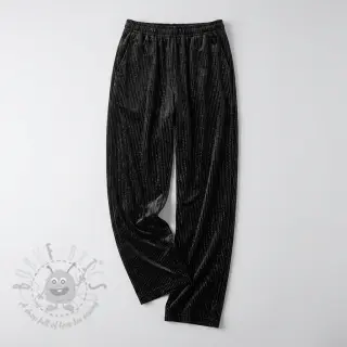 Samet VELVET LUREX Stripe black