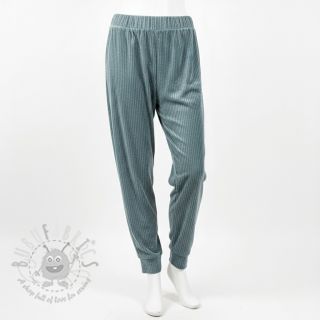 Samet VELVET LUREX Stripe ocean green