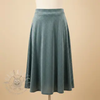 Samet VELVET LUREX Stripe ocean green