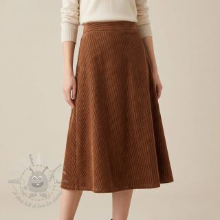 Samet VELVET LUREX Stripe brick