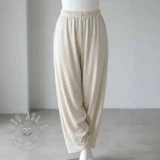 Samet VELVET LUREX Stripe off white