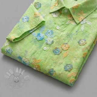 Pamuk TIE DYE EMBROIDERY Poppy design V