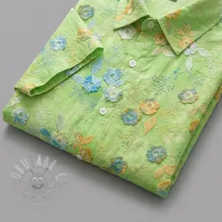 Pamuk TIE DYE EMBROIDERY Poppy design V
