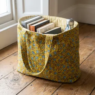 Pamuk QUILT Gange curcuma