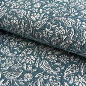 Dekorativna tkanina jacquard Mumbai allover jade