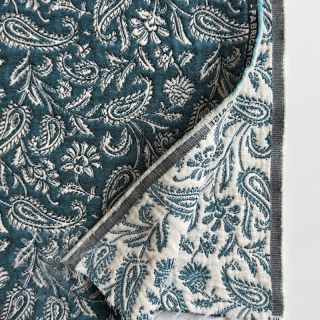 Dekorativna tkanina jacquard Mumbai allover jade