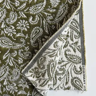 Dekorativna tkanina jacquard Mumbai allover kaki