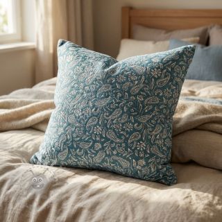 Dekorativna tkanina jacquard Mumbai allover jade