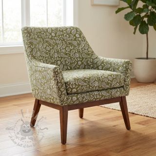 Dekorativna tkanina jacquard Mumbai allover kaki