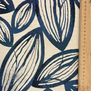 Dekorativna tkanina jacquard Folia bleu