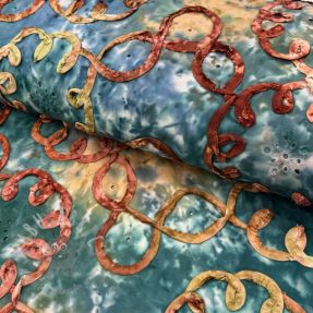 Pamuk TIE DYE EMBROIDERY Elise tape design C