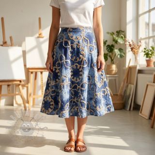 Pamuk TIE DYE EMBROIDERY Elise tape design D