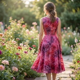 Pamuk TIE DYE EMBROIDERY Elise tape design E