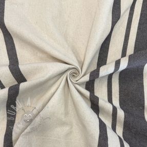 Dekorativna tkanina Bernadette stripe coffee