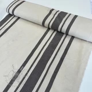 Dekorativna tkanina Bernadette stripe coffee