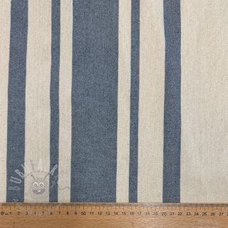 Dekorativna tkanina Bernadette stripe denim