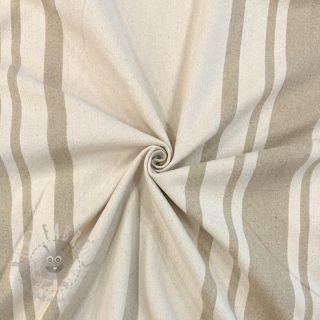 Dekorativna tkanina Bernadette stripe ficelle