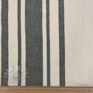 Dekorativna tkanina Bernadette stripe kaki