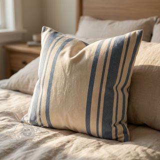 Dekorativna tkanina Bernadette stripe denim